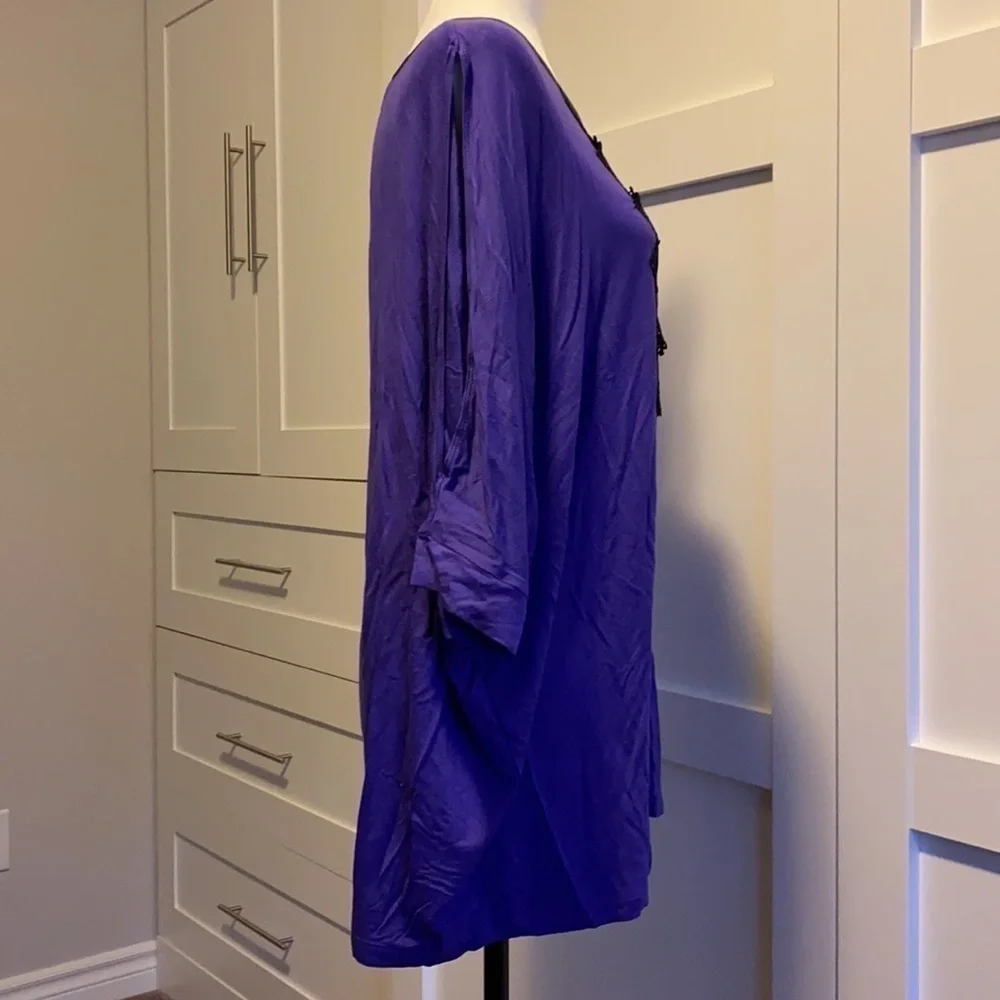 Michel Studio - Royal Purple Top​​​​​​​​​​​​ - Picture 3 of 7